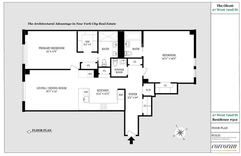 27 W 72nd St #312, New York, NY 10023