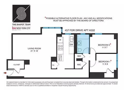 457 Fdr Dr #A502, New York, NY 10002