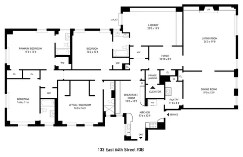 133 E 64th St #3B, New York City, NY 10021
