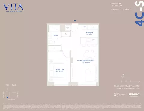 401 W 37th St #4CS, New York, NY 10018