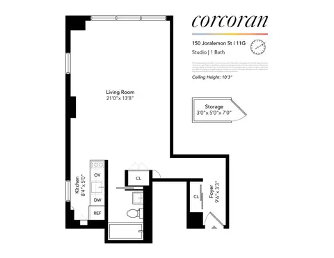 150 Joralemon St #11G, Brooklyn, NY 11201