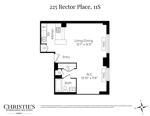 225 Rector Pl #11S, New York, NY 10280