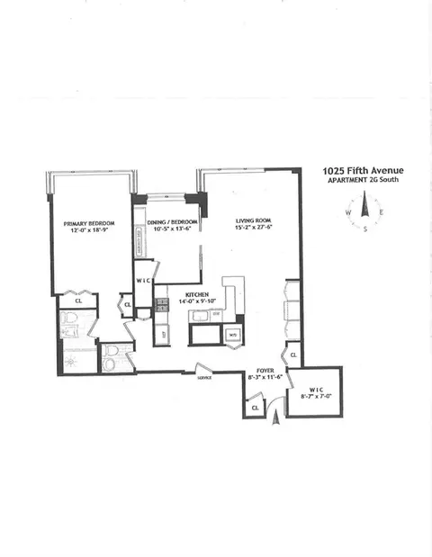 1025 5th Ave #2G/S, New York, NY 10028
