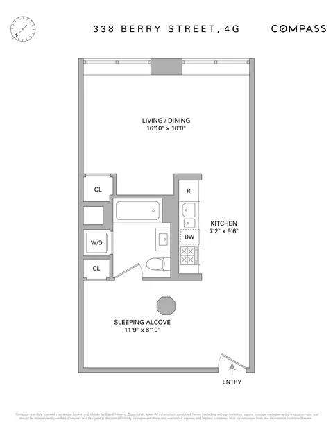 338 Berry St #4G, Brooklyn, NY 11249