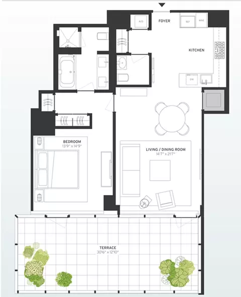 157 W 57th St #32D, New York, NY 10019