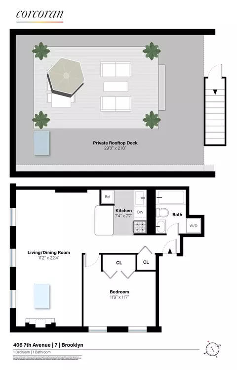 406 7th Ave #7, Brooklyn, NY 11215