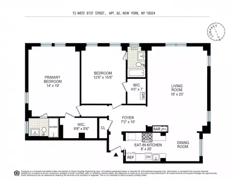15 W 81st St #8J, New York, NY 10024