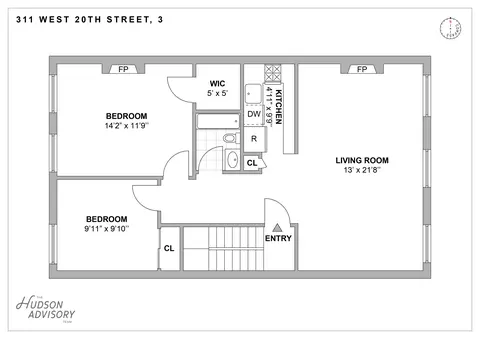 311 W 20th St #3, New York, NY 10011