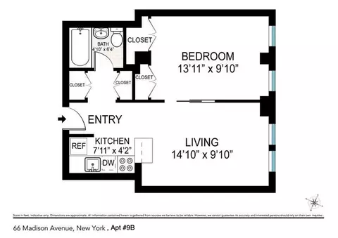 66 Madison Ave #9-B, New York, NY 10016