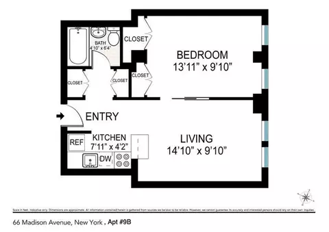 66 Madison Ave #9-B, New York, NY 10016