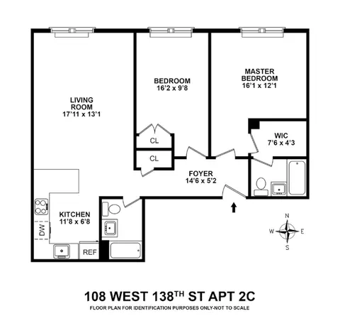 108 W 138th St #2C, New York, NY 10030