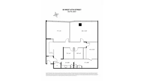 50 W 47th St #2007, New York, NY 10036