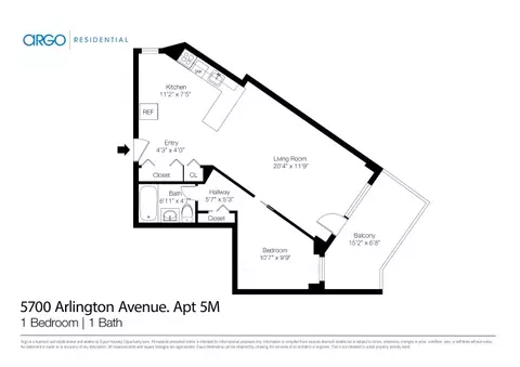 5700 Arlington Ave #5M, New York City, NY 10471
