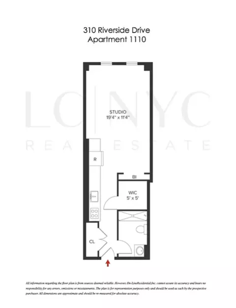 310 Riverside Dr #1110, New York, NY 10025