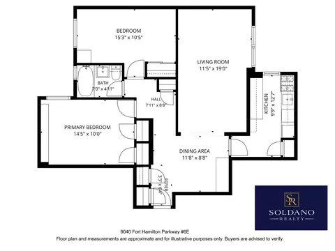 9040 Fort Hamilton Pkwy #6E, Brooklyn, NY 11209