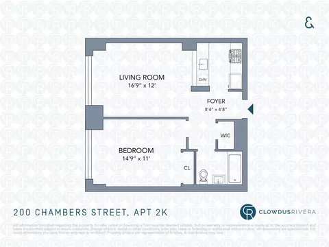 200 Chambers St #2-K, New York, NY 10007
