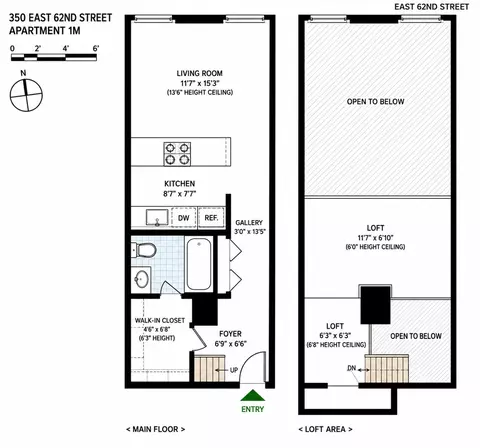 350 E 62nd St #1M, New York, NY 10065