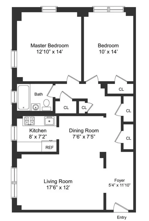 345 W 145th St #5A5, New York City, NY 10032