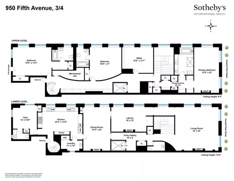 950 Fifth Ave #3/4, New York, NY 10075