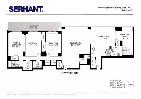 140 W End Ave #11CD, New York, NY 10023
