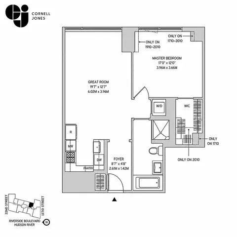 60 Riverside Blvd #1810, New York, NY 10069
