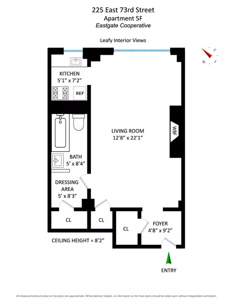 225 E 73rd St #5F, New York, NY 10021