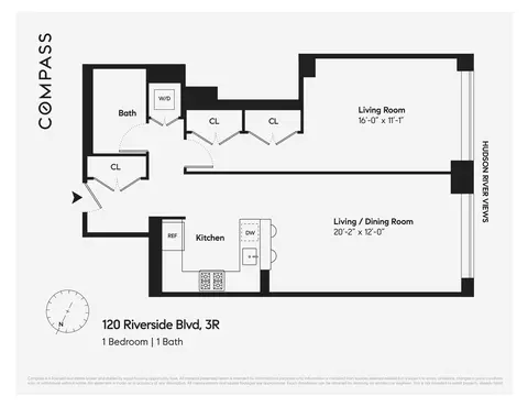 120 Riverside Blvd #3R, New York, NY 10069