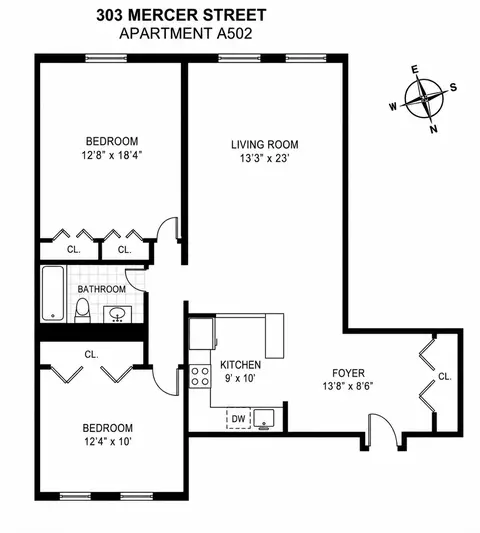 303 Mercer St #A502, New York, NY 10003