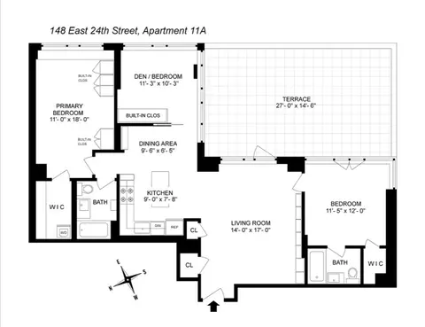 148 E 24th St #11A, New York, NY 10010