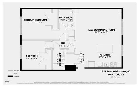 353 E 104th St #9C, New York, NY 10029