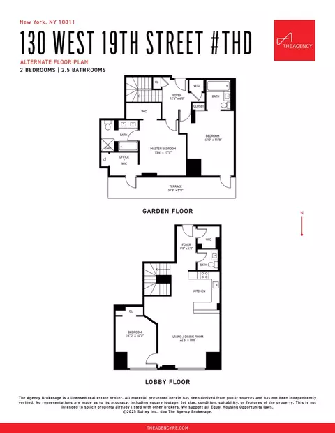130 W 19th St #THD, New York, NY 10011