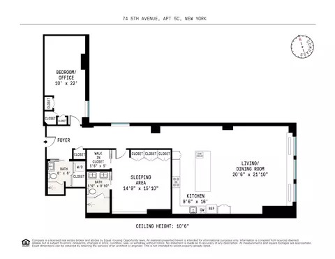 74 5th Ave #5C, New York City, NY 10011