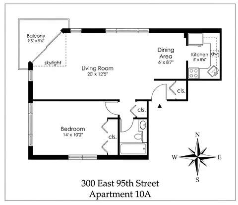 300 E 95th St #10A, New York, NY 10128