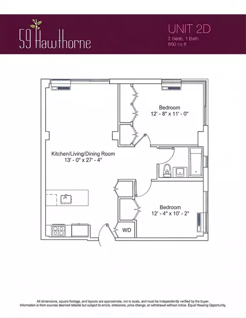 59 Hawthorne St #2D, Brooklyn, NY 11225