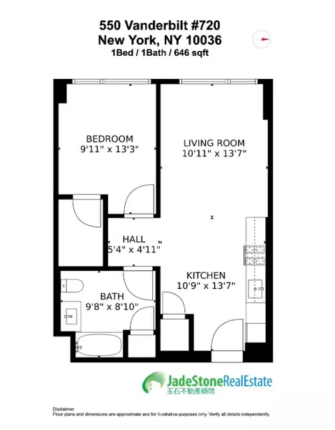 550 Vanderbilt Ave #720, Brooklyn, NY 11238