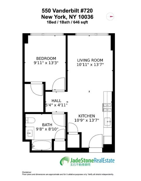 550 Vanderbilt Ave #720, Brooklyn, NY 11238