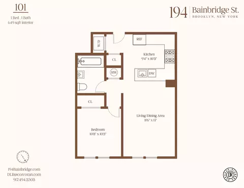 194 Bainbridge St #101, Brooklyn, NY 11233