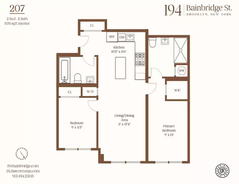 194 Bainbridge St #207, Brooklyn, NY 11233