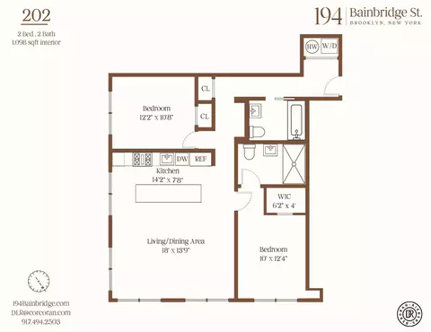 194 Bainbridge St #202, Brooklyn, NY 11233