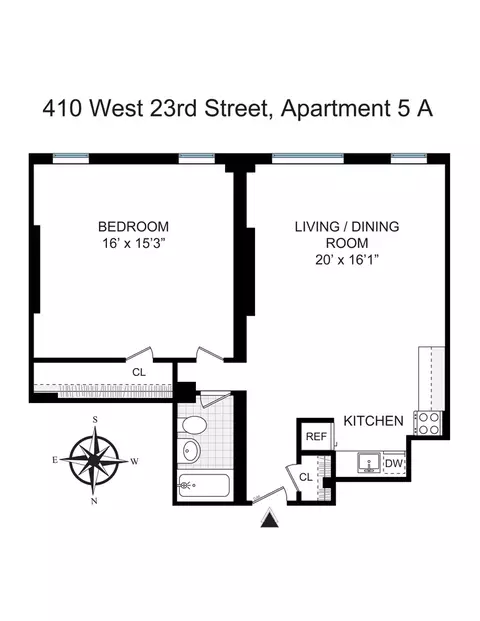 410 W 23rd St #5A, New York, NY 10011