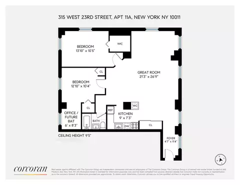 315 W 23rd St #11A, New York, NY 10011