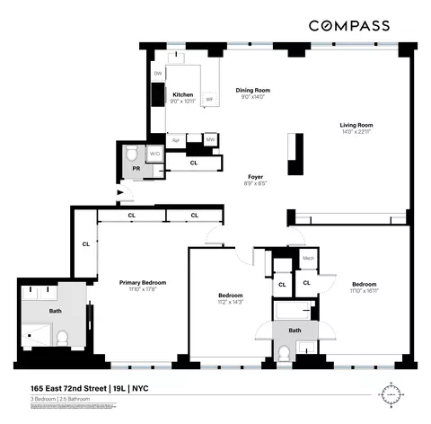 165 E 72nd St #19L, New York, NY 10021
