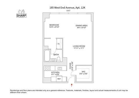 185 W End Ave #12K, New York, NY 10023