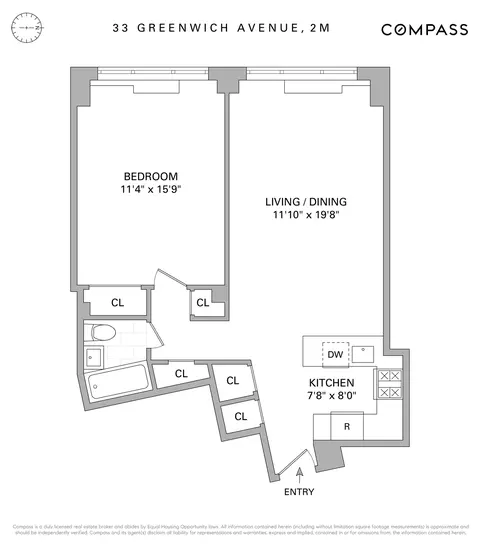 33 Greenwich Ave #2M, New York, NY 10014