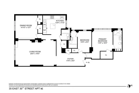 35 E 30th St #5C, New York, NY 10016