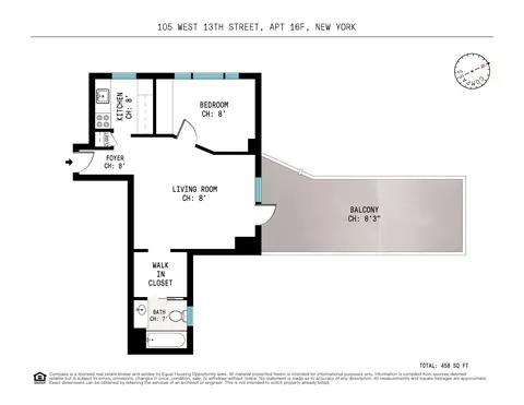105 W 13th St #16F, New York, NY 10011