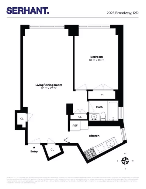 2025 Broadway #12D, New York, NY 10023