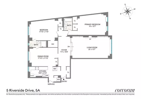 5 Riverside Dr #5A, New York, NY 10023