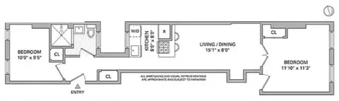347 E 5th St #1A, New York, NY 10003