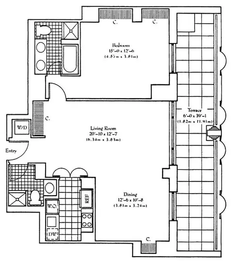 106 Central Park S #22G, New York, NY 10019